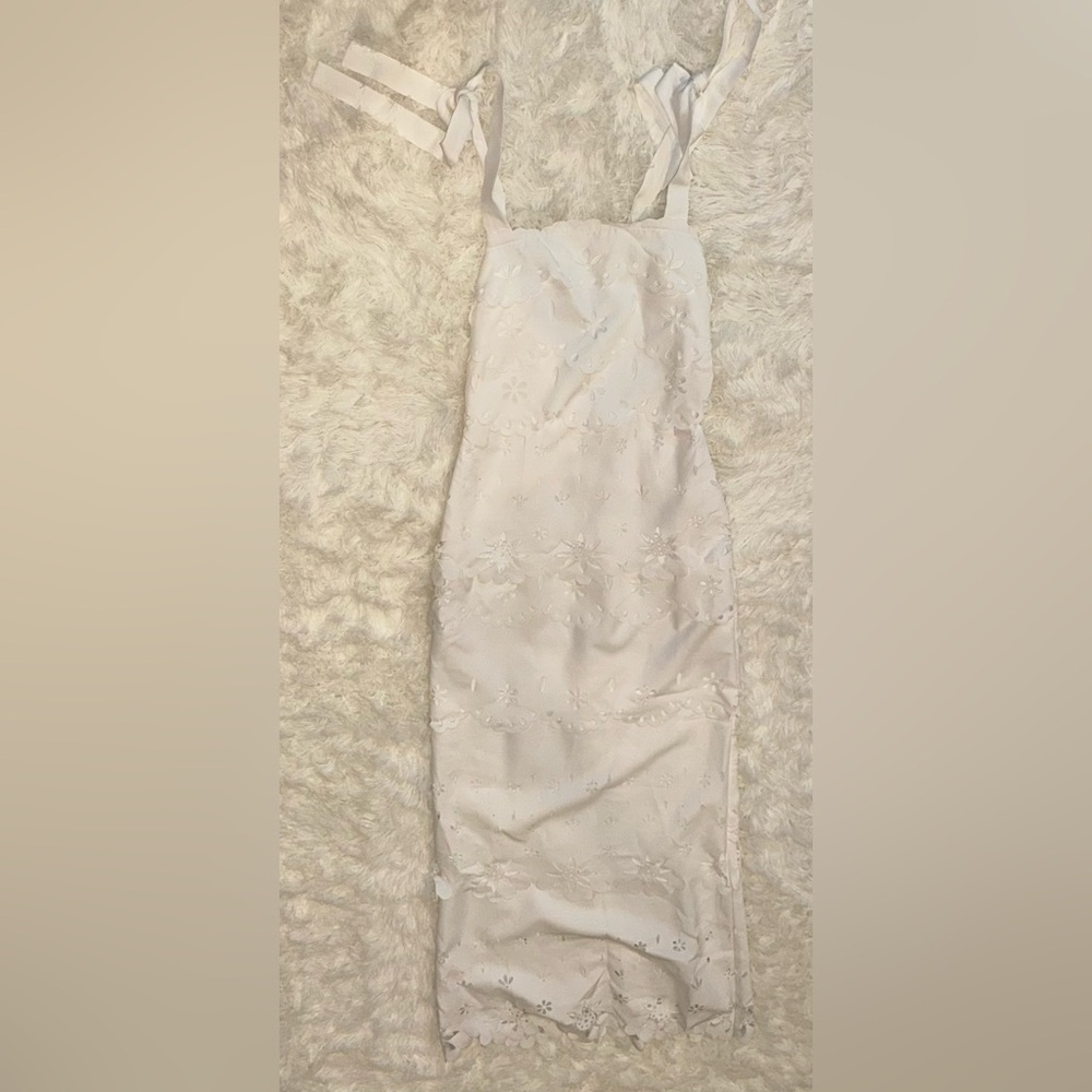 NWOT Petal & Pup Pippa Maxi Off white ivory Dress sz XL - Picture 2 of 5
